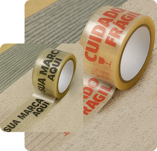 Fita Adesiva Personalizada com sua marca